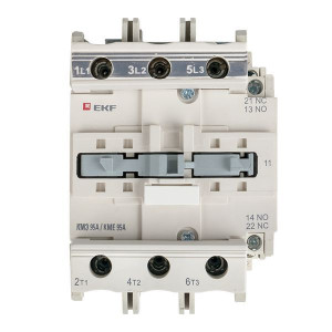 Контактор КМЭ 95А кат. 220В AC 1НО+1НЗ ctr-s-95-220