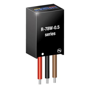 R-78W9.0-0.5, Преобразователи постоянного тока в постоянный без изоляции 11-32Vin 9V 0.5A SIP WIRED