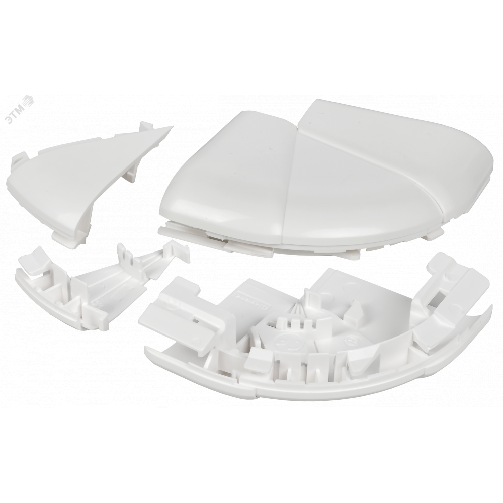 Изображение товара DLP Угол внешний изменяемый для кабель-канала 80x50мм белый 010622