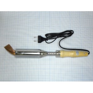 TLW-300 Вт, Паяльник 220В/300Вт, деревянная ручка, жало плоское-медь