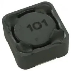 SRR1260-101M, Катушка индуктивности SMD экранированная проволочная 100мкГн ±20% 1кГц 26Q-добротность феррит 1.7A 0.18Ом сопротивление по постоянному току лента на катушке
