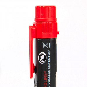 KT 100, Бесконтакный детектор переменного напряжения с возможностью определения фазной и нулевой жилы, жидкокристаллическим дисплеем, световым и звуковым индикатором, встроенной светодиодной подсветкой зоны тестирования.