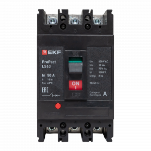 Автоматический выключатель LS63 15кА 3P 50А ProPact EKF