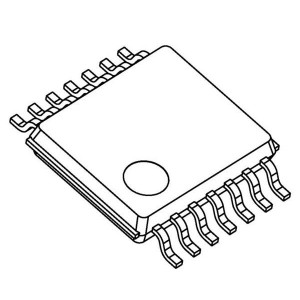 74VHC4066AFT, ИС многократного переключателя 2-5.5V  BILATERAL SWITCH