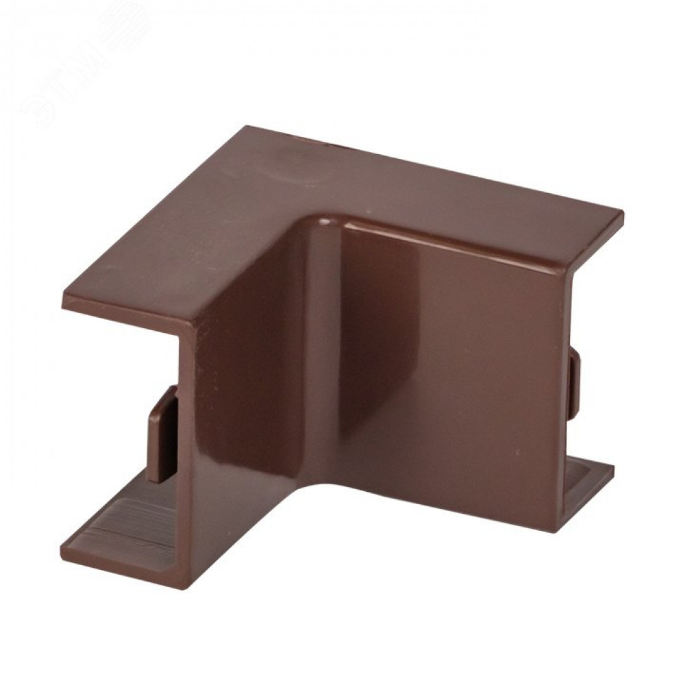 Изображение товара Угол внутренний (20х10) (4 шт) темное дерево Plast ibd-20-10x4