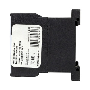 Мини-контактор МКЭ 9А кат. 230В AC 1НО PROxima Mctr-s-9-230