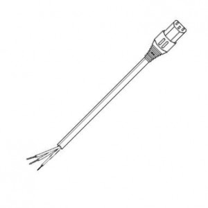 17820 326 H25, Кабели питания переменного тока 10AMP 250V UK 6FT 5IN (2.0M) GRAY