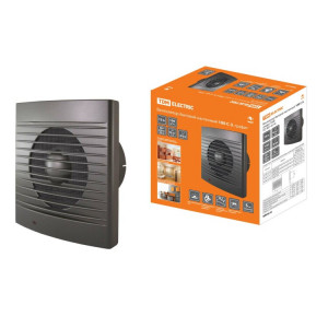 Вентилятор бытовой настенный 100 С-3, графит SQ1807-0116