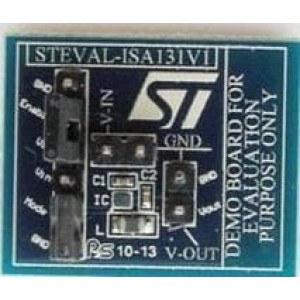 STEVAL-ISA131V1, Средства разработки интегральных схем (ИС) управления питанием 1.82 V - 500 mA, 6 MHz synchronous step-down converter based on the ST1S15