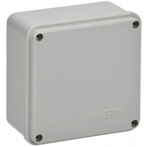 Коробка расп. КМ41260 о/п 100х100х50мм IP55 серая UKO11-100-110-050-K41-55S