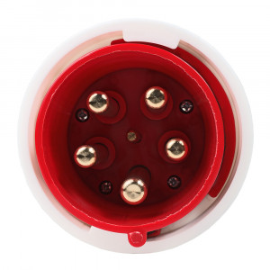 Вилка 045-125А-6h-380AC-3P+PE+N-IP67 228501