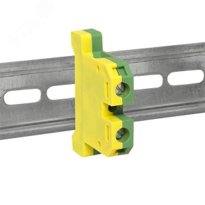 Колодка клеммная ЕК-10/63 JXB земля plc-ek-10/63