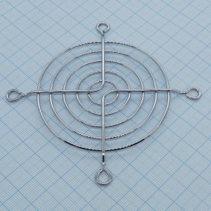 FG-08, Решетка для вентилятора, металл, 80х80мм