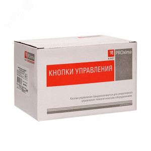 Кнопка AEA-22 зеленая NO+NC Грибок PROxima pbn-aea-g