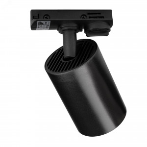 Светильник трековый PTR 36 под лампу GU10 BL 230В IP20 черн. 5049222