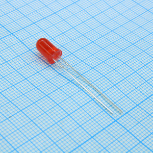 GNL-5013HD, Светодиод красный 60° d=5мм 5мКд 700нМ (Red)