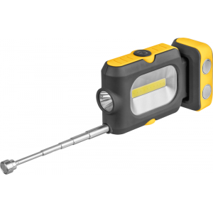 Фонарь аккумуляторный рабочий 14 083 NPT-W07-ACCU 1LED 1Вт + 1COB 3Вт аккум. 3.7В 14083