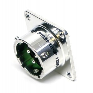 PT02H-12-10P, Стандартный цилиндрический соединитель Hermetic Стандартный цилиндрический соединитель, Shell Size 12, 10 Positions