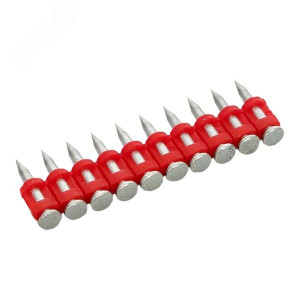 Гвозди кованные для монтажного пистолета по бетону металлу (тип CN) Bullet Type d3мм дл.17мм цинкование (уп.1000шт) Expert cpn-3017bp