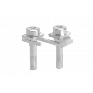 Соединительная перемычка SB8.2-2, Соединительная перемычка, 2 полюса, неизолированная, винтовая, для клемм: SUK6-T-JP