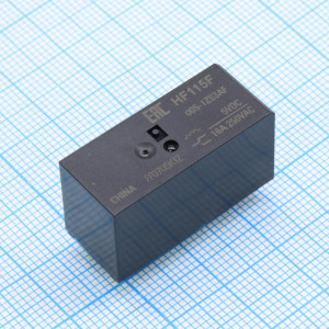 HF115F/005-1ZS3AF, Реле силовое 16А одна группа на переключение катушка 5В