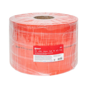 Термоусаживаемая трубка ТУТ нг 120/60 красная рулон PROxima tut-120-r