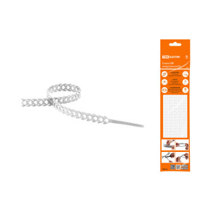 Стяжка белая ПУ многозвенная RS 10x300 SQ0515-0603