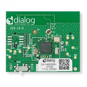 DA14683-00A9DB-P, Средства разработки Bluetooth (802.15.1) Daughterboard for DA14683DEVKT-P Pro