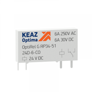 Реле промежуточное OptiRel G RP34-51-24D-6-CO-G КЭАЗ 281146