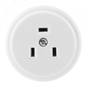 Розетка силовая 40А 250В IP20 для электроплиты с заземл. 11-8520