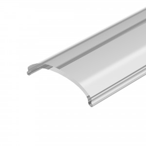 Экран ARH-KANT-H16-S Round Clear 037235, Круглый прозрачный экран к профилю ARH-KANT-H16. Длина 2000мм. Светопропускание 93%. Материал - PC (поликарбонат), эффект размытия точек светодиодов. Цена за 1м.