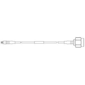 70W-18K1-32S1-00152, Соединения РЧ-кабелей RF Cable Assembly mini-SMP(f) str/ SMA(m) str 6" RTK-Flex 047