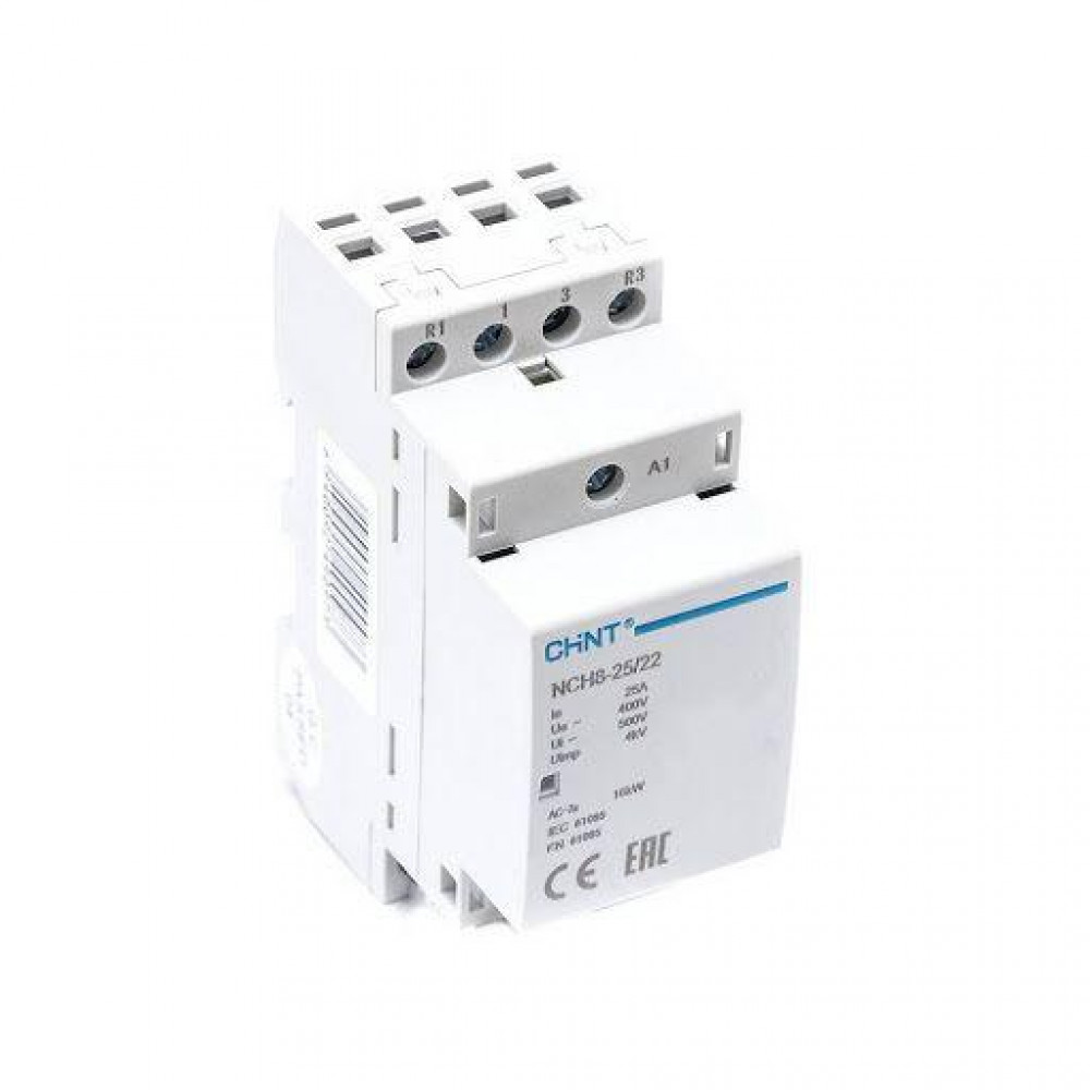 Изображение товара Контактор модульный NCH8-25/22 25А 2НЗ+2НО CHINT