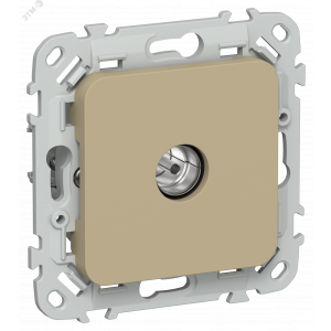 FLITE Розетка TV экранированная оконечная тип M РТВм-1-1-1-ФлХ хаки IEK FI-A13-O-K59