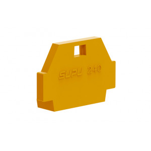 Боковая крышка 240642, Крышка боковая, для клемм TB, цвет: оранжевый