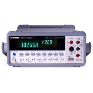 GDM-78255A, Универсальный измерительный прибор-вольтметр, дисплей 199999 отсчетов, DCV, ACV, DC, AC, Сопротивление, Целостность цепи, P-N