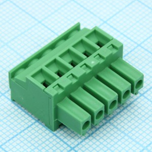 15EDGKB-3.81-05P-14-100A(H), Разъемный клеммный блок. Серия 15EDGKB-3.81 5 контактов
