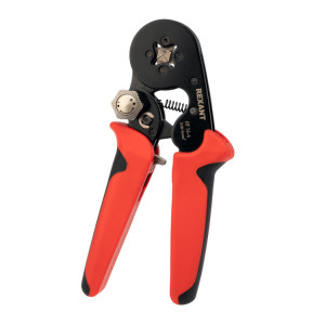 HT-16-4, Кримпер для обжима штыревых наконечников 0.08-16.0 мм2 с регулятором прижимного усилия