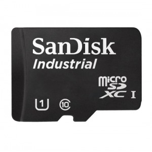 SDSDQAF3-128G-I, Карты памяти 128GB Industrial MicroSD -25C to 85C