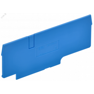 ARMAFIX Заглушка EPCX10-3 BU для колодки клеммной CX10-3 синяя IEK AF-CT40-00-3-K07-010-ZGL