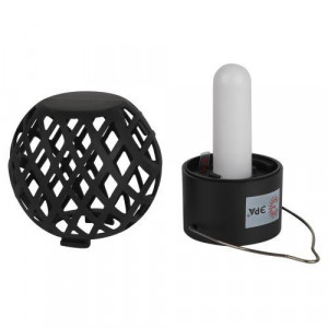 Светильник светодиодный садовый ERASF22-36 "Лампочка орнамент" 7см уличный подвесной на солнечн. батарее Б0053385