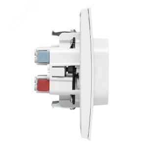 Розетка 2-м СП Стокгольм 10А IP20 без заземл. защ. шторки бел. PROxima EXR10-102-10