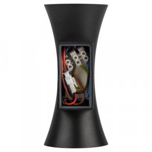 Светильник светодиодный WL42 BK+GD 10Вт 3500К IP54 для интерьера/фасадов черн./зол. Б0054420