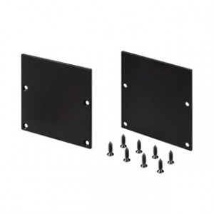 Заглушка SL-LINE-5050-LW BLACK глухая 038714, Пара заглушек для профиля SL-LINE-5050-LW. Материал - алюминий. Цвет - черный. В комплекте 2 заглушки, 8 шурупов. Цена за 1 комплект.