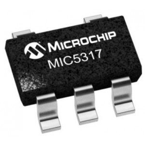 MIC5317-1.0YM5-T5, LDO регуляторы напряжения Single, High Performance 150mA LDO
