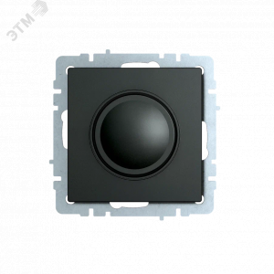 Светорегулятор СП BRITE пов-наж. 600Вт СС10-1-0-БрЧ черн. BR-D20-0600-K02