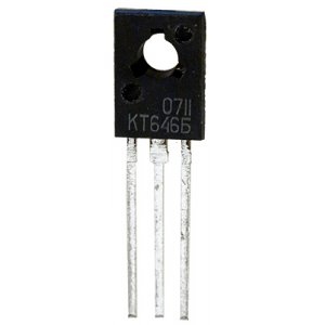 КТ646Б, Биполярный транзистор NPN 40В 1А 1Вт Кус 150-200 200МГц