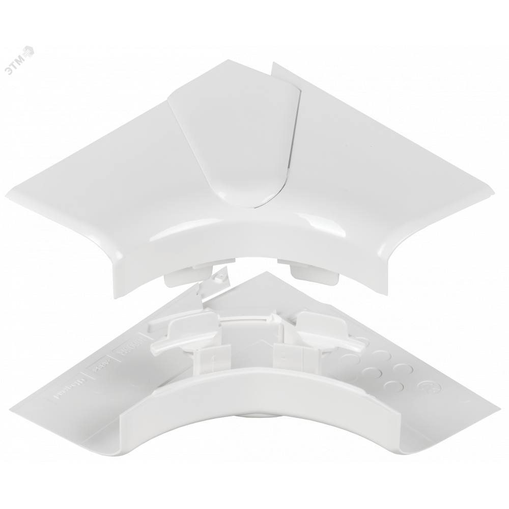 Изображение товара DLP Угол внутренний изменяемый для кабель-канала 105х50мм белый 010605