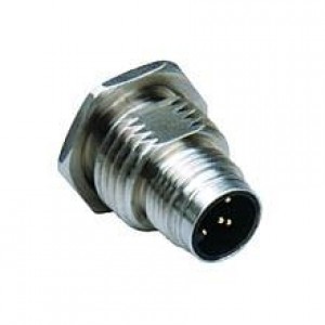 1200845091, Цилиндрические метрические разъемы REC U12 12P AC MA STR M16 BM SOL UNSH BR