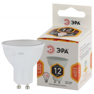 Лампа светодиодная LED MR16-12W-827-GU10 MR16 12Вт софит GU10 тепл. бел. Б0040889